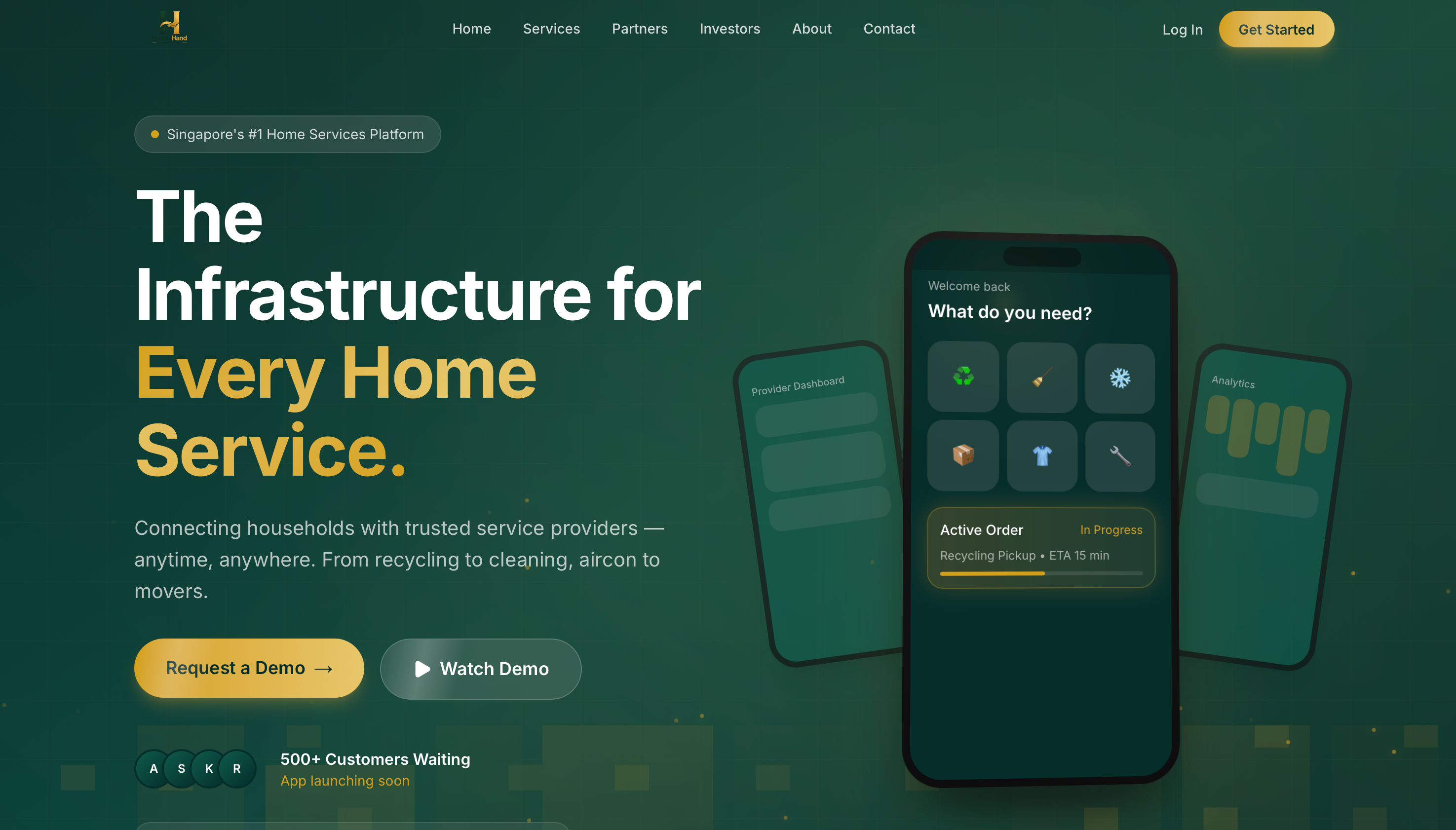 HandyHand product preview